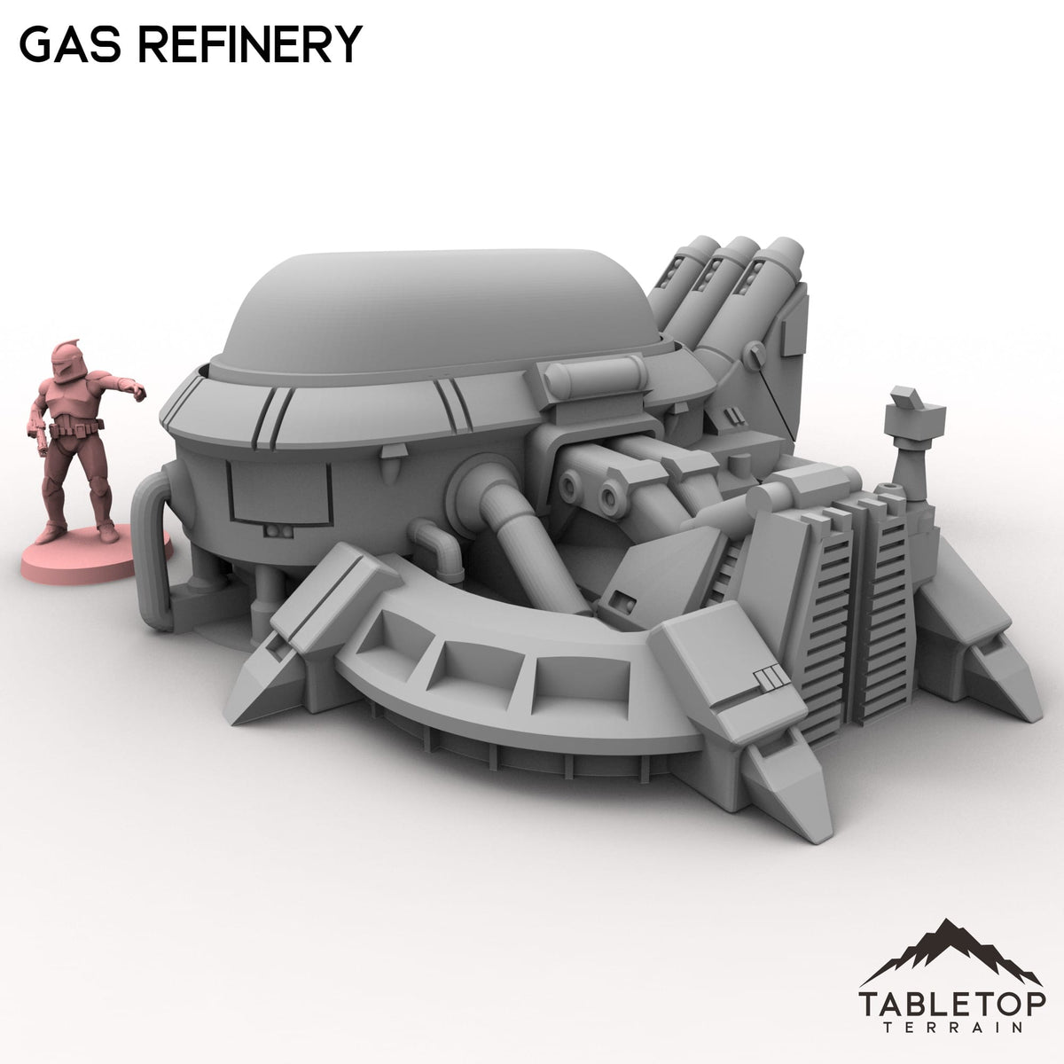 Tabletop Terrain Building Gas Refinery