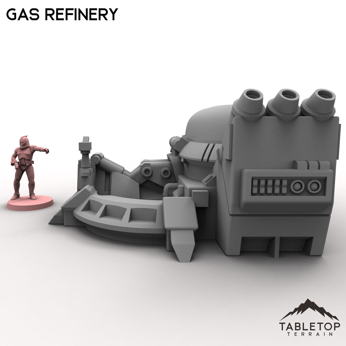 Tabletop Terrain Building Gas Refinery