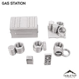 Tabletop Terrain Building Gas Station