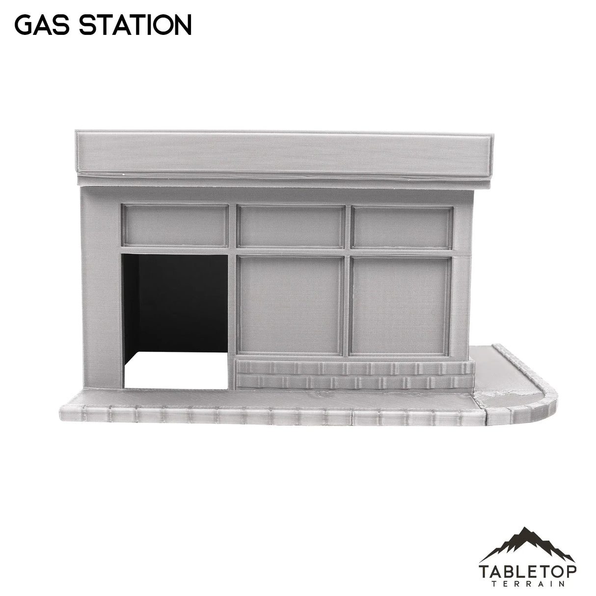 Tabletop Terrain Building Gas Station