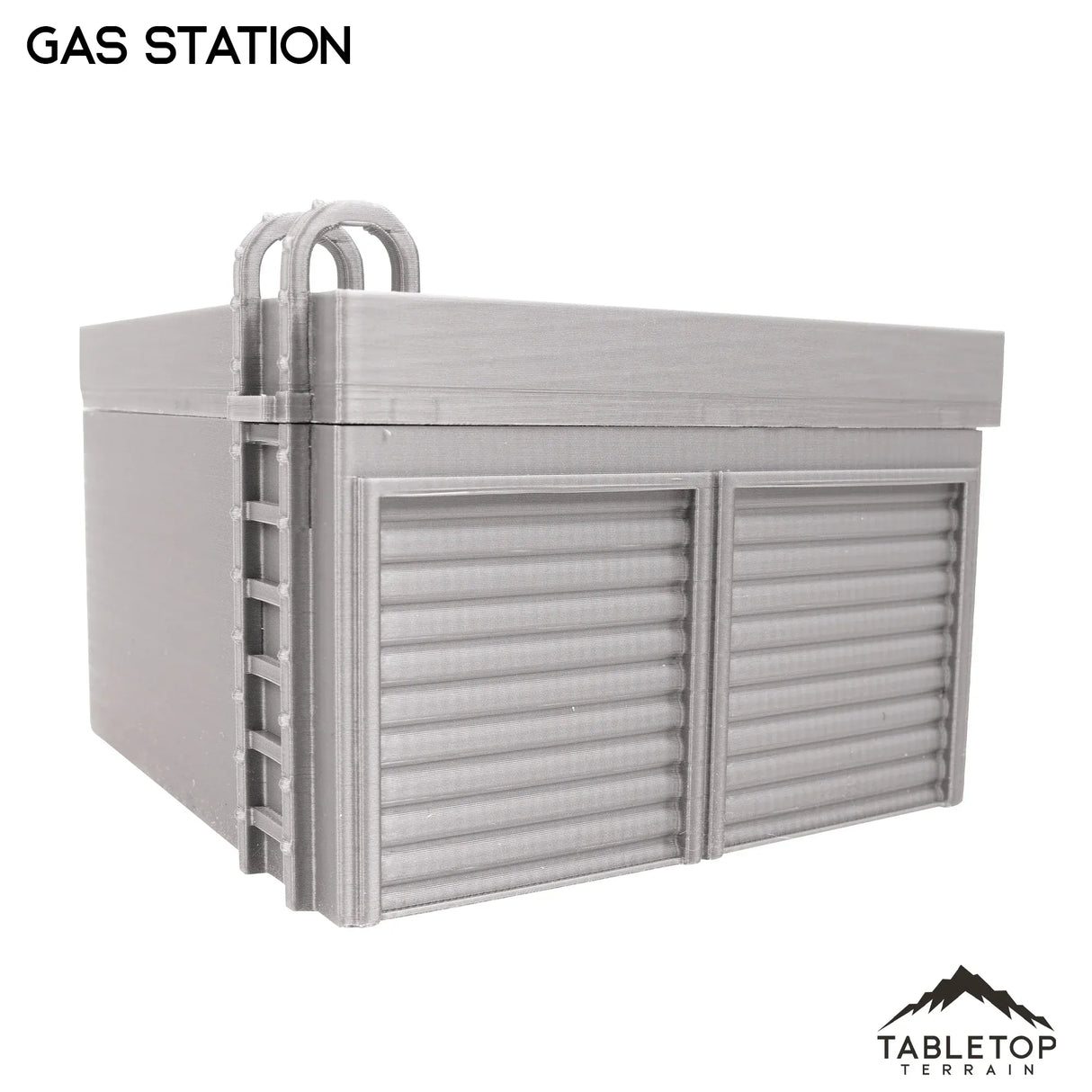 Tabletop Terrain Building Gas Station