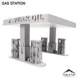 Tabletop Terrain Building Gas Station
