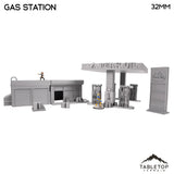Tabletop Terrain Building Gas Station