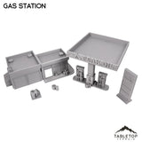 Tabletop Terrain Building Gas Station