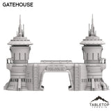 Tabletop Terrain Building Gatehouse - Futuristic City