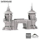 Tabletop Terrain Building Gatehouse - Futuristic City