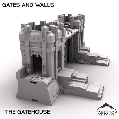 Tabletop Terrain Building Gates and Walls - Kingdom of Durak Deep