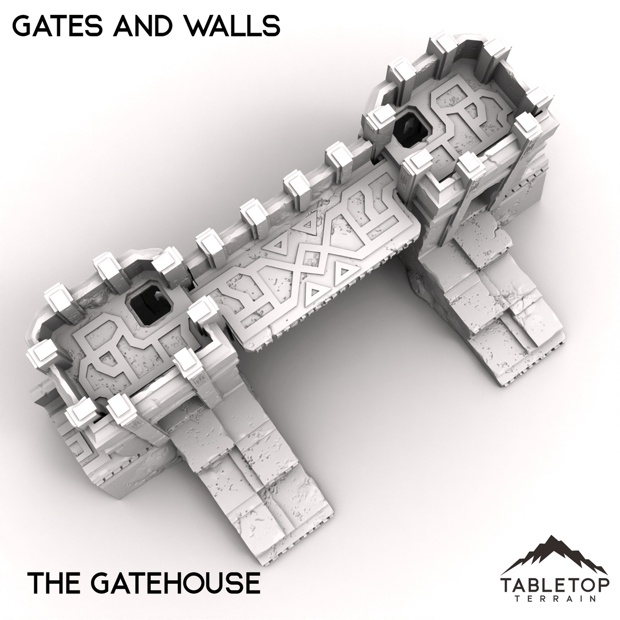 Tabletop Terrain Building Gates and Walls - Kingdom of Durak Deep