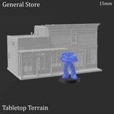 Tabletop Terrain Building General Store - Wild West Building