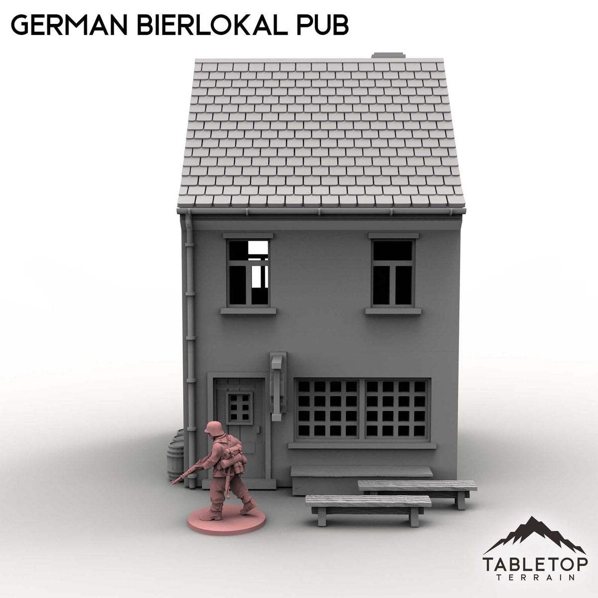 Tabletop Terrain Building German Bierlokal Pub