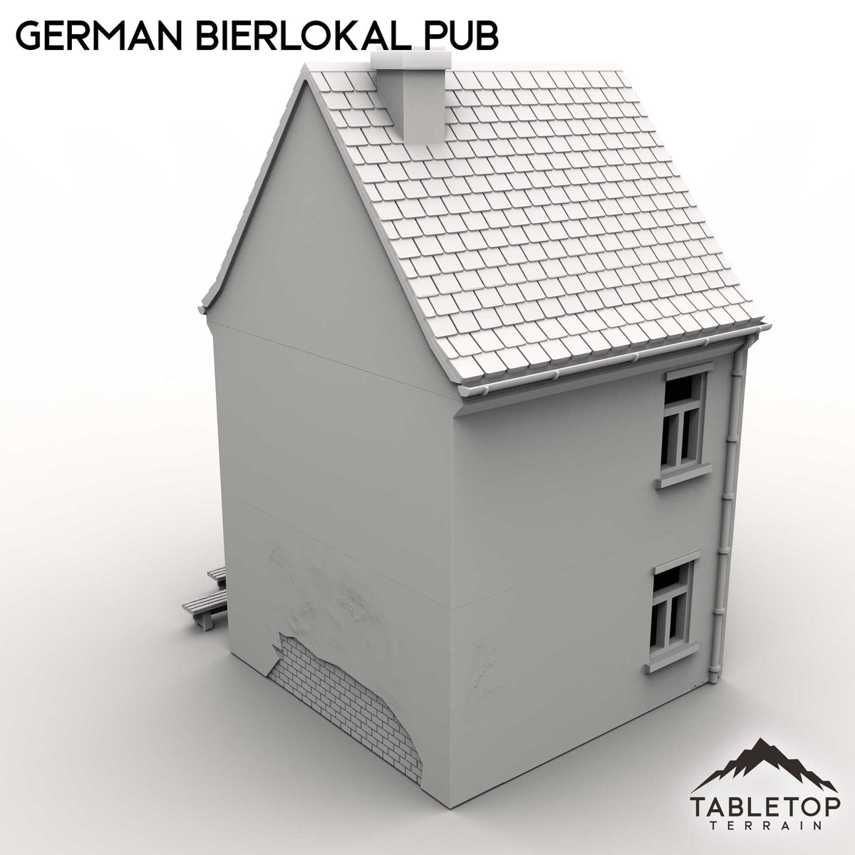 Tabletop Terrain Building German Bierlokal Pub