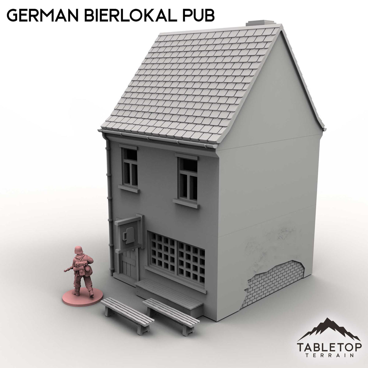 Tabletop Terrain Building German Bierlokal Pub