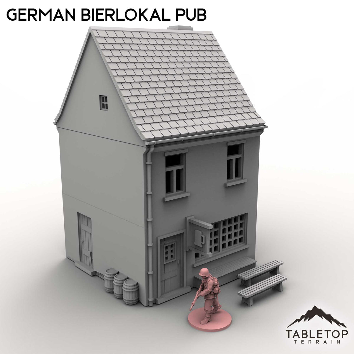 Tabletop Terrain Building German Bierlokal Pub