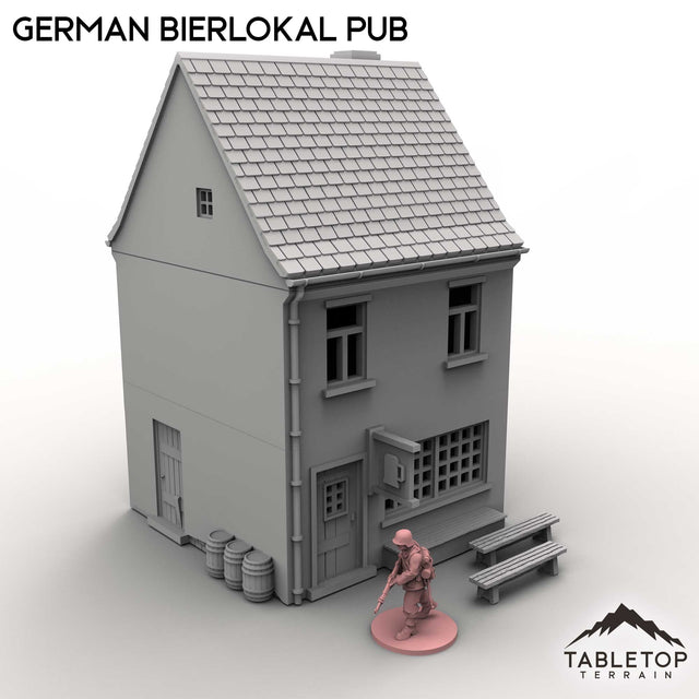 Tabletop Terrain Building German Bierlokal Pub