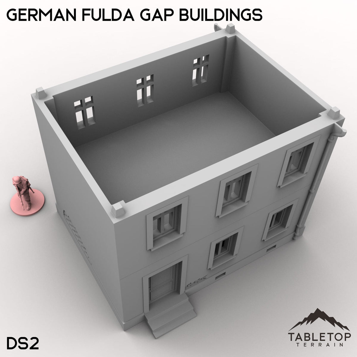 Tabletop Terrain Building German Fulda Gap Buildings