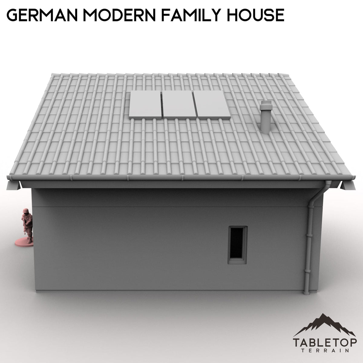 Tabletop Terrain Building German Modern Family House