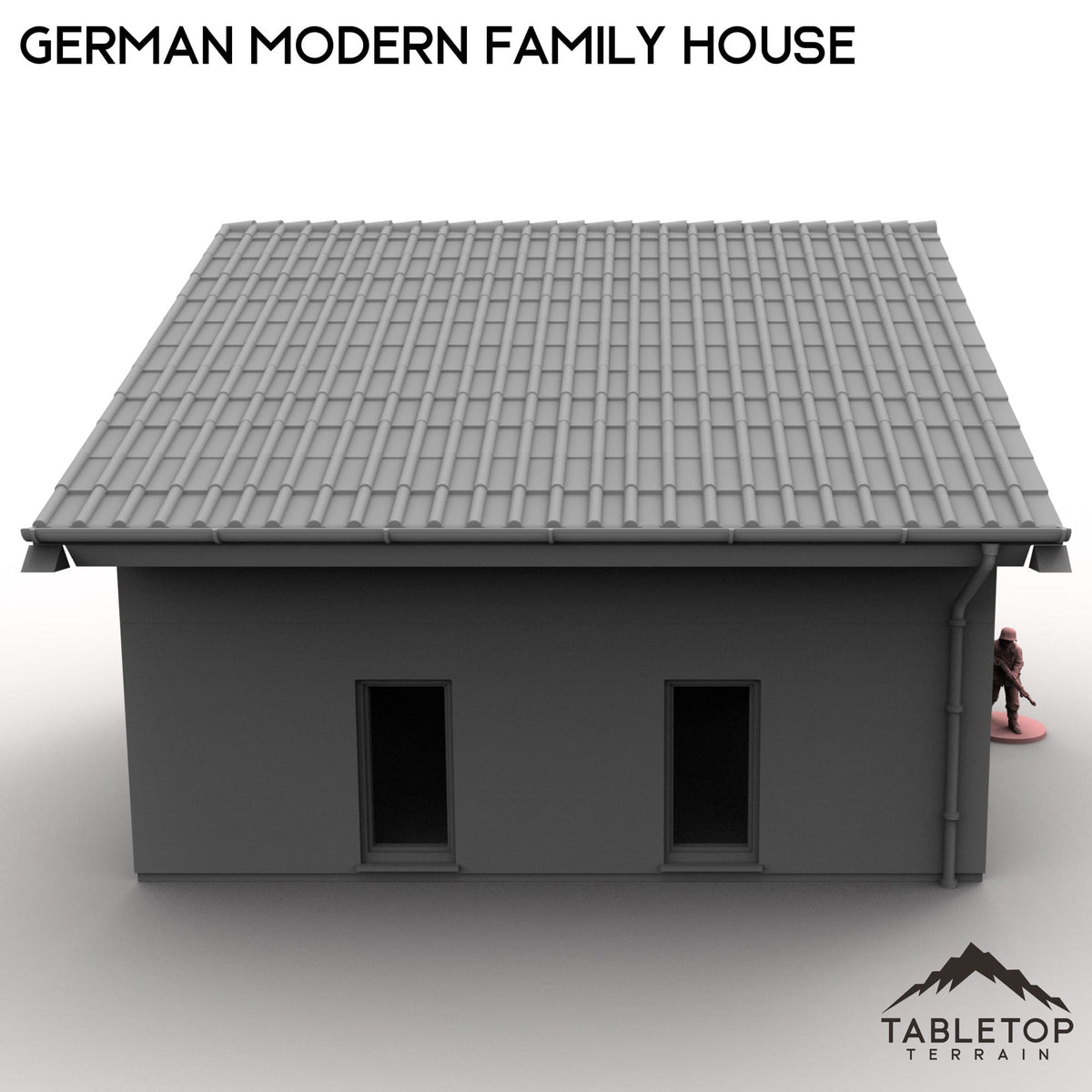 Tabletop Terrain Building German Modern Family House