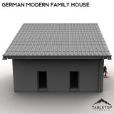 Tabletop Terrain Building German Modern Family House