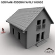 Tabletop Terrain Building German Modern Family House