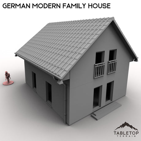 Tabletop Terrain Building German Modern Family House