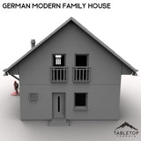Tabletop Terrain Building German Modern Family House