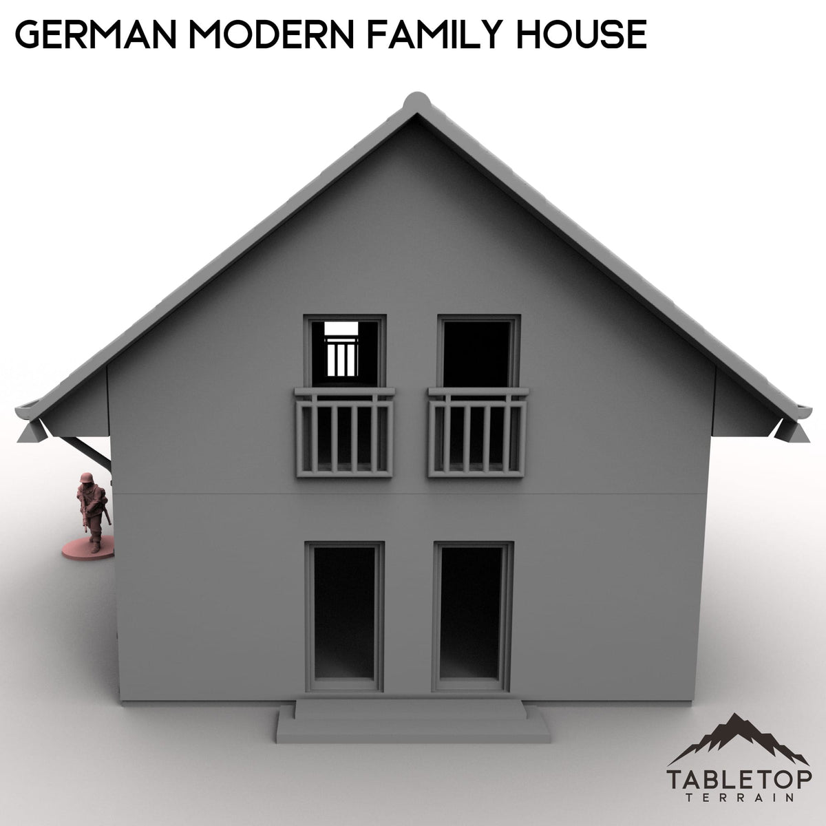Tabletop Terrain Building German Modern Family House