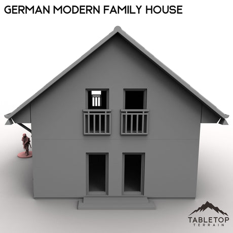 Tabletop Terrain Building German Modern Family House