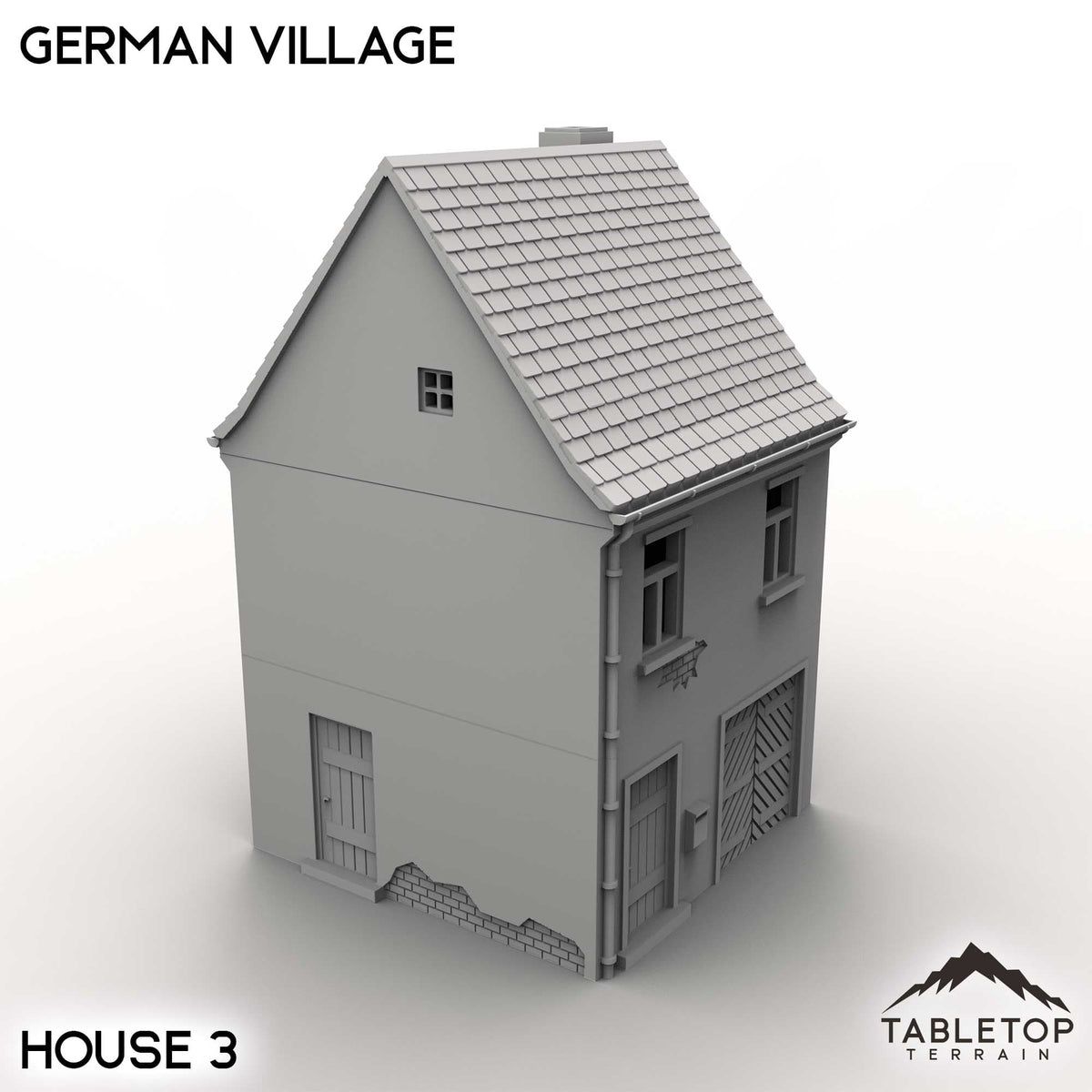 Tabletop Terrain Building German Village