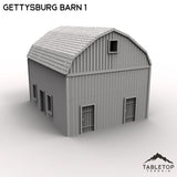 Tabletop Terrain Building Gettysburg Barn 1