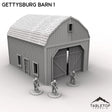 Tabletop Terrain Building Gettysburg Barn 1