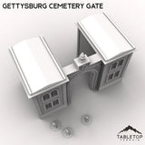 Tabletop Terrain Building Gettysburg Cemetery Gate