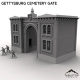 Tabletop Terrain Building Gettysburg Cemetery Gate