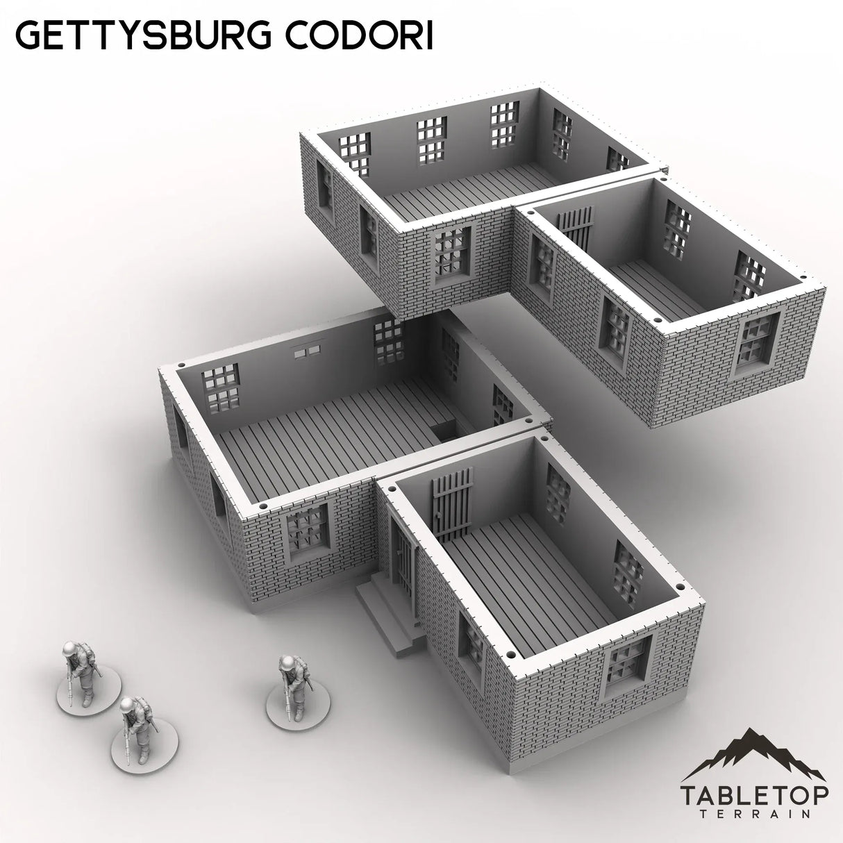 Tabletop Terrain Building Gettysburg Codori