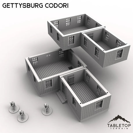 Tabletop Terrain Building Gettysburg Codori