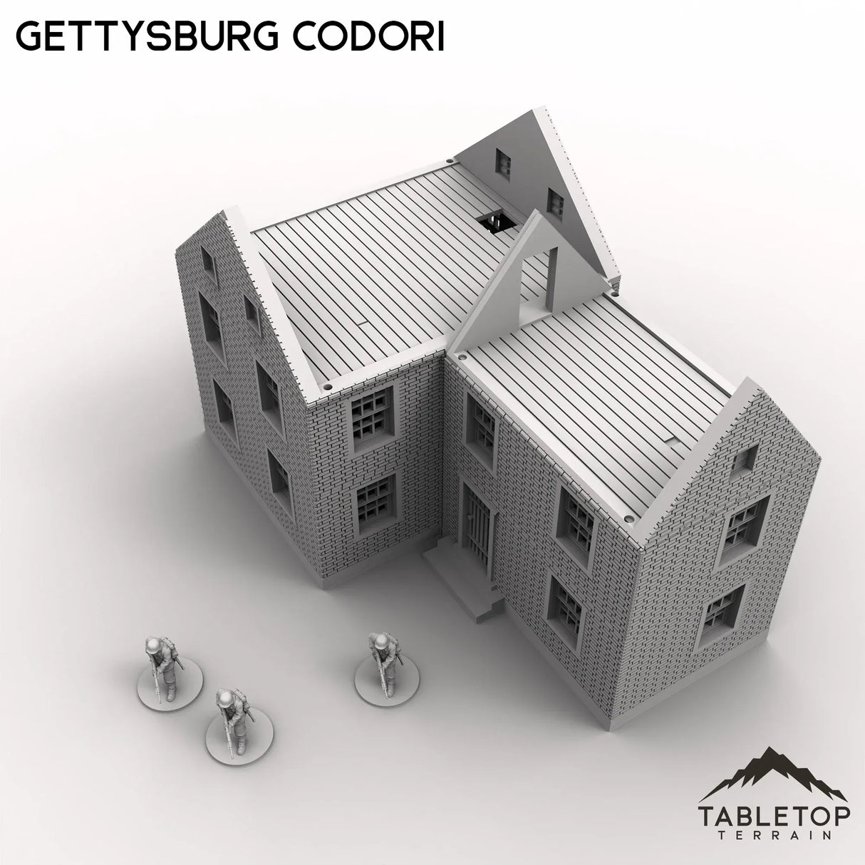 Tabletop Terrain Building Gettysburg Codori