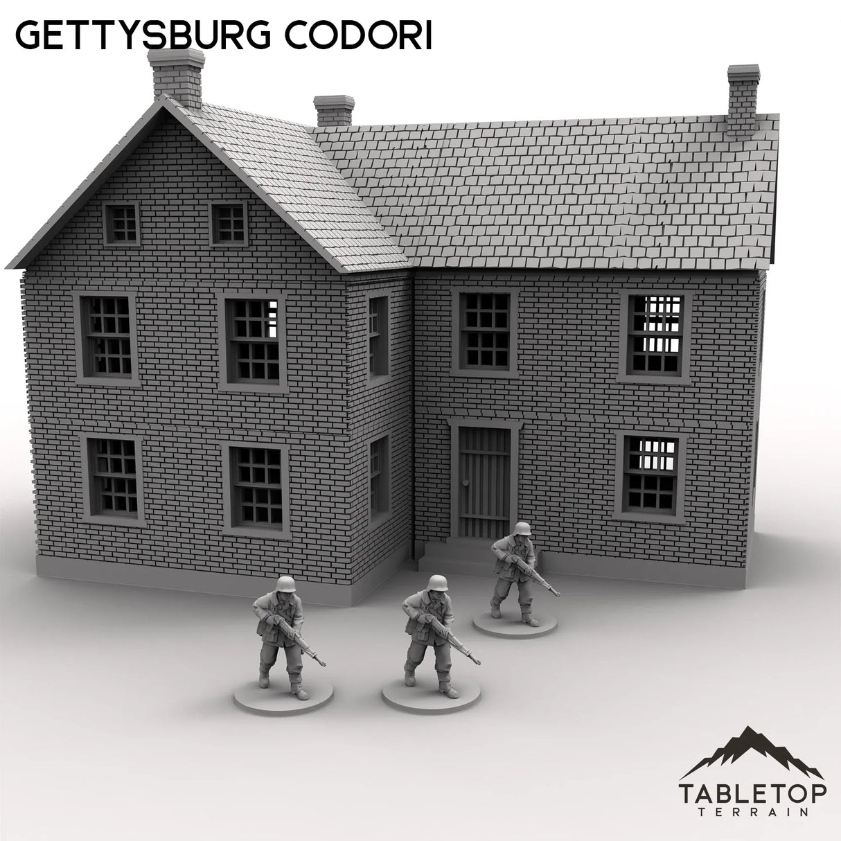 Tabletop Terrain Building Gettysburg Codori