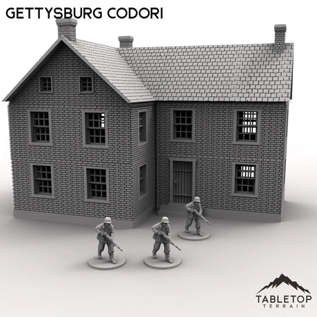 Tabletop Terrain Building Gettysburg Codori