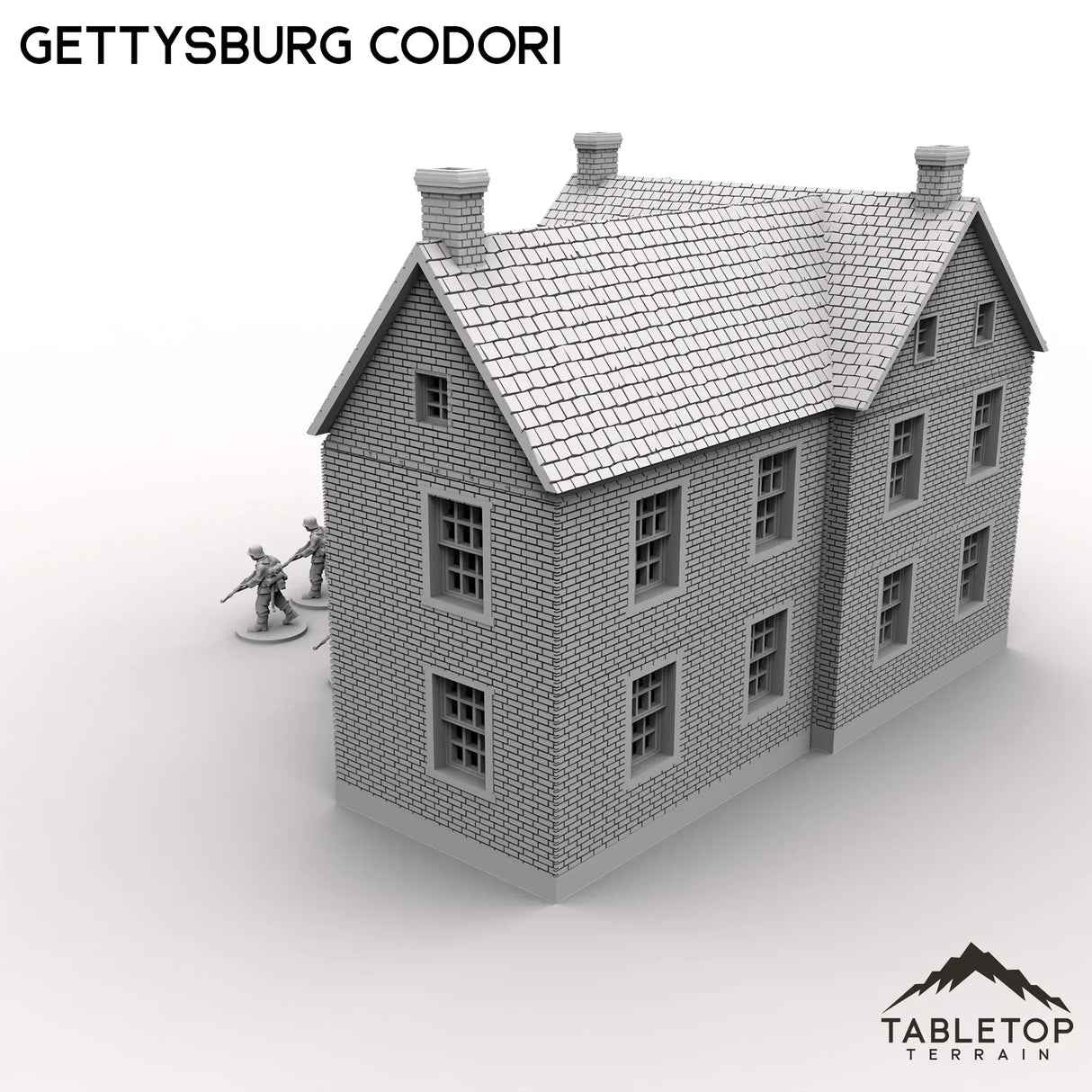 Tabletop Terrain Building Gettysburg Codori
