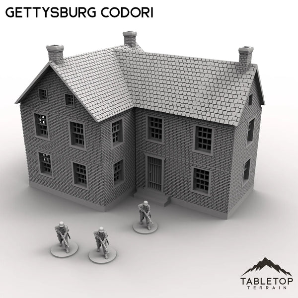 Tabletop Terrain Building Gettysburg Codori