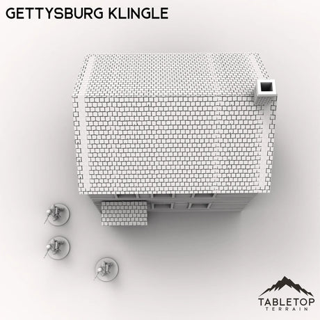 Tabletop Terrain Building Gettysburg Klingle
