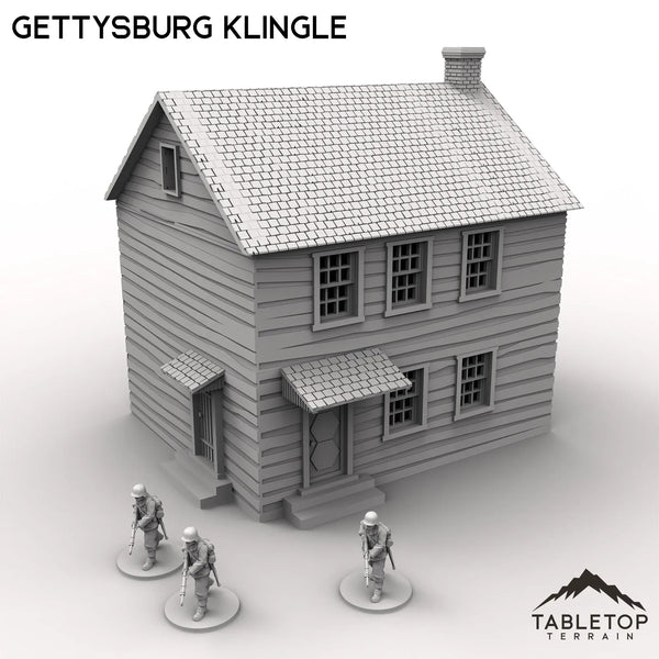 Tabletop Terrain Building Gettysburg Klingle