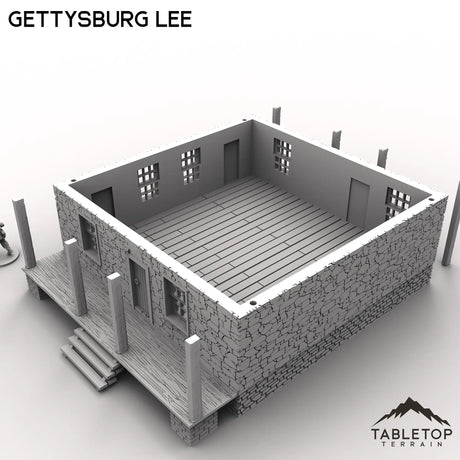Tabletop Terrain Building Gettysburg Lee