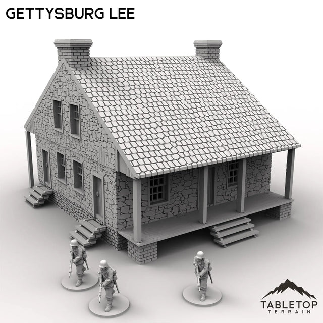 Tabletop Terrain Building Gettysburg Lee