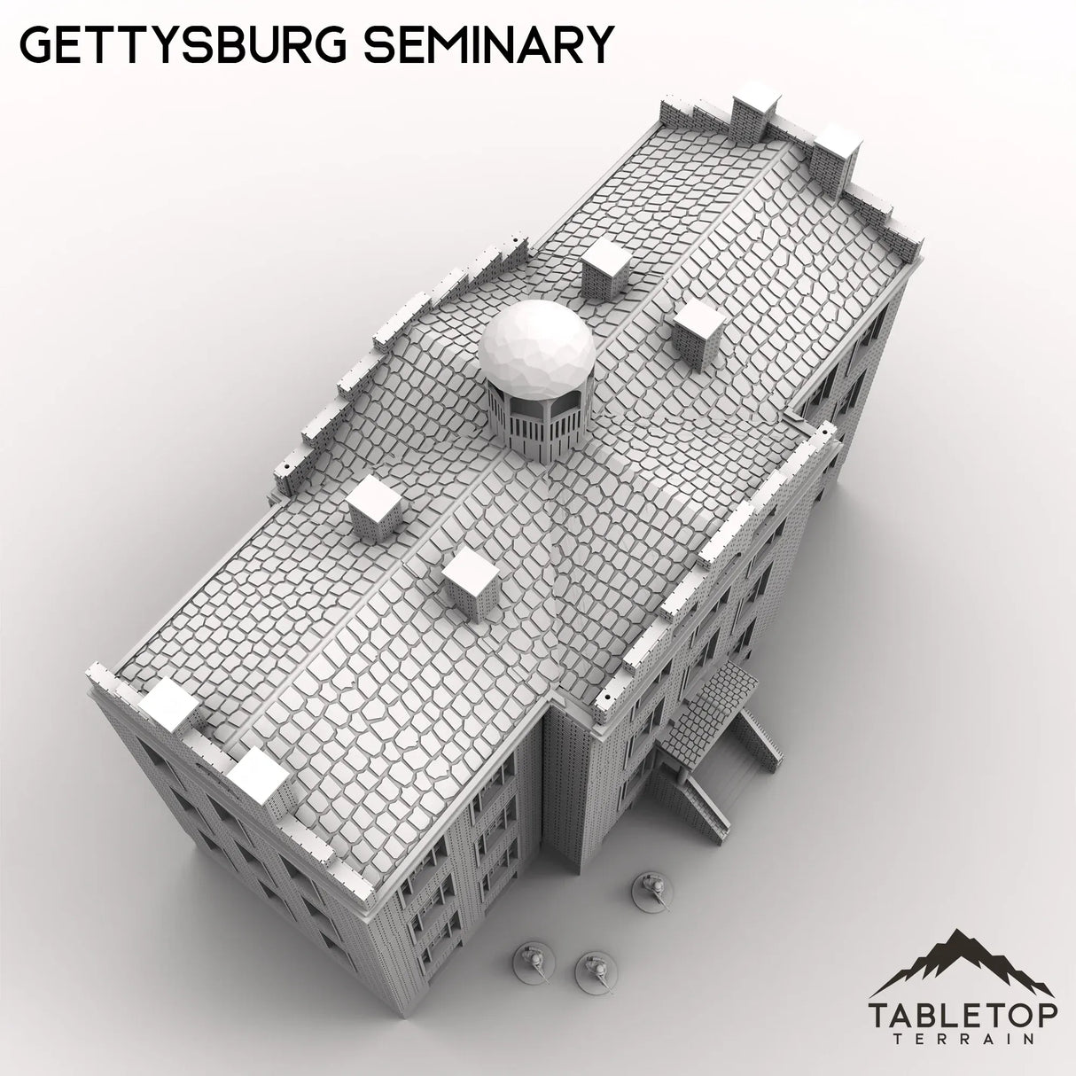 Tabletop Terrain Building Gettysburg Seminary