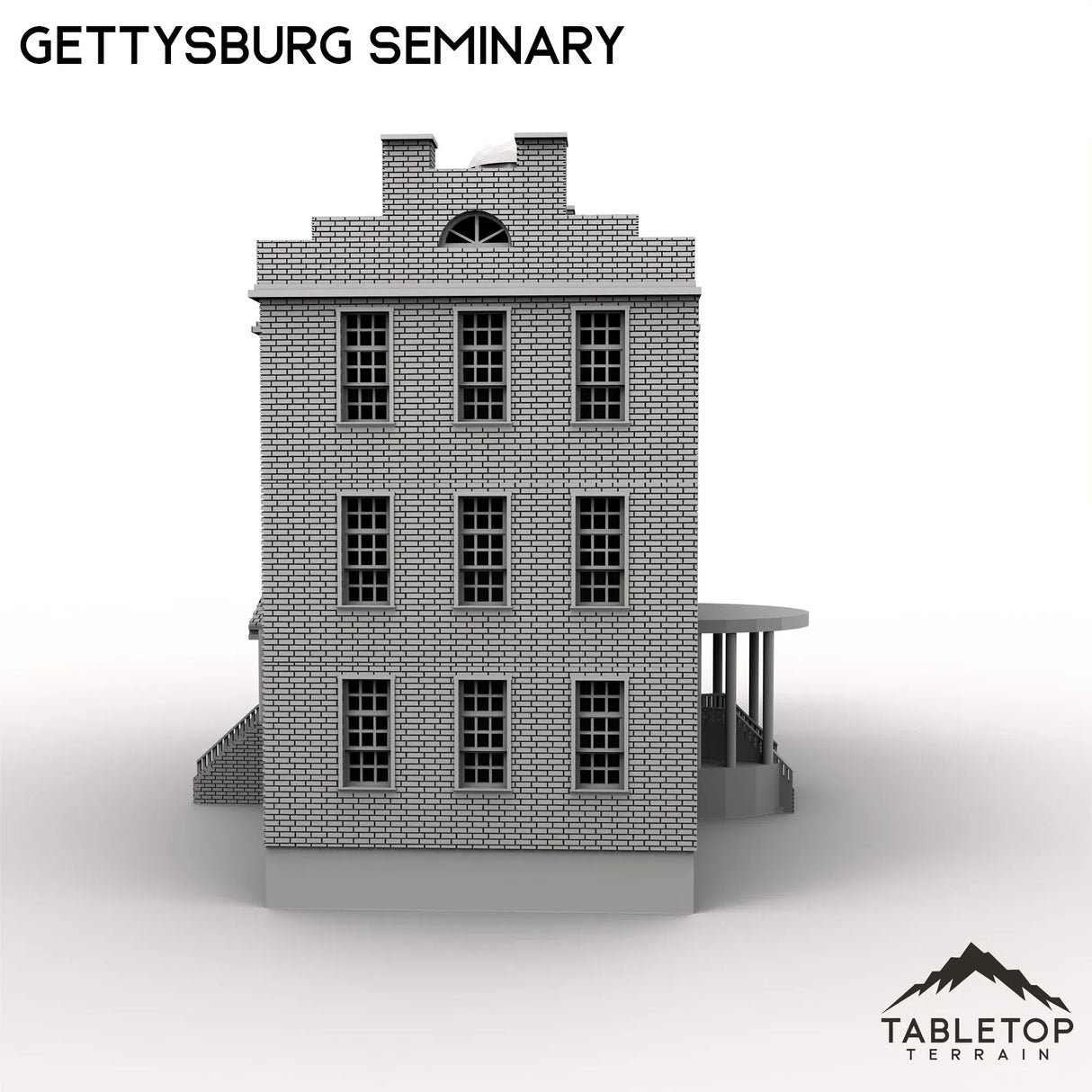 Tabletop Terrain Building Gettysburg Seminary