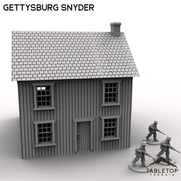 Tabletop Terrain Building Gettysburg Snyder