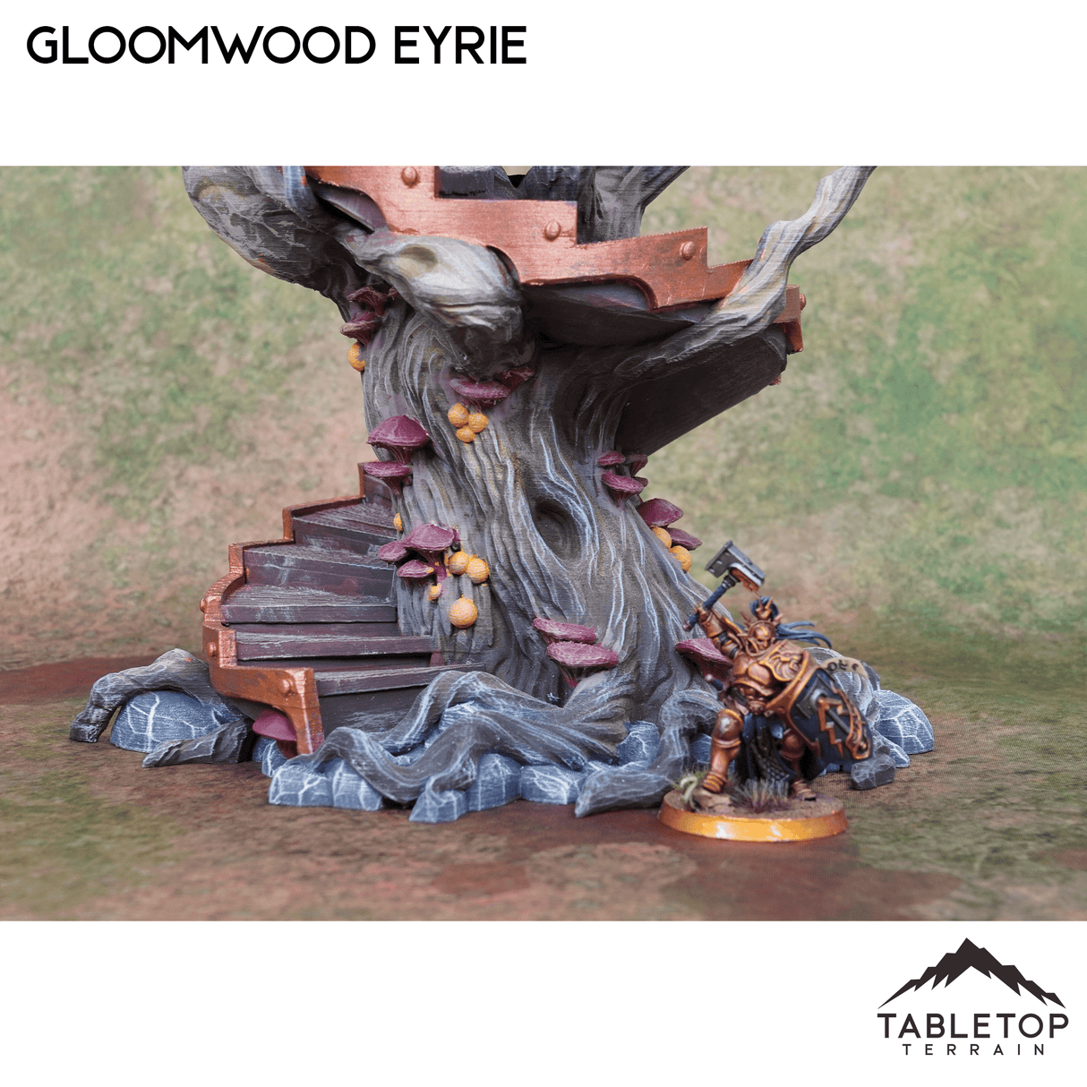 Tabletop Terrain Building Gloomwood Eyrie - Elven Building