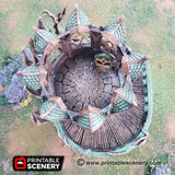 Tabletop Terrain Building Gloomwood Eyrie - Elven Building