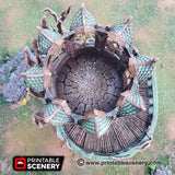 Tabletop Terrain Building Gloomwood Eyrie - Elven Building