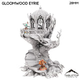 Tabletop Terrain Building Gloomwood Eyrie - Elven Building